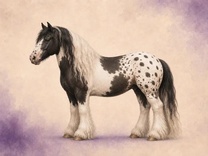 Krysning mellom Appaloosa og Tinker