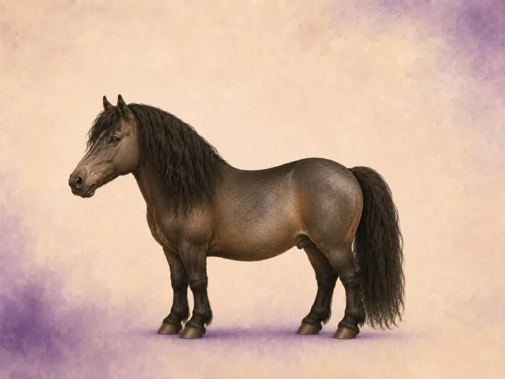 Krysning mellom Dartmoor og Araber