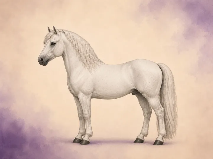Krysning mellom Lipizzaner og Araber