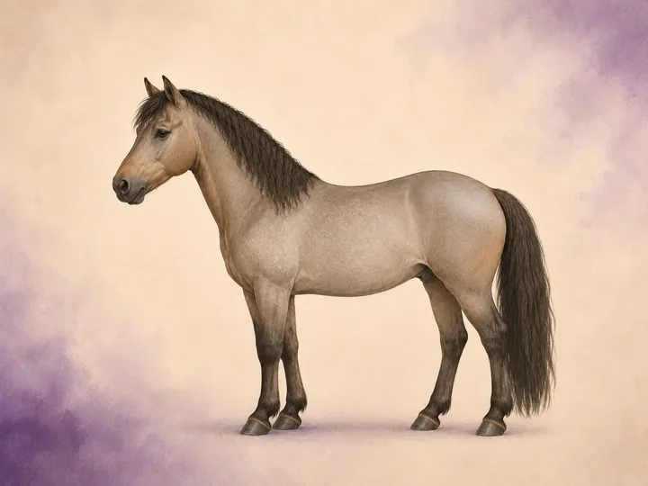 Krysning mellom New Forest og Araber