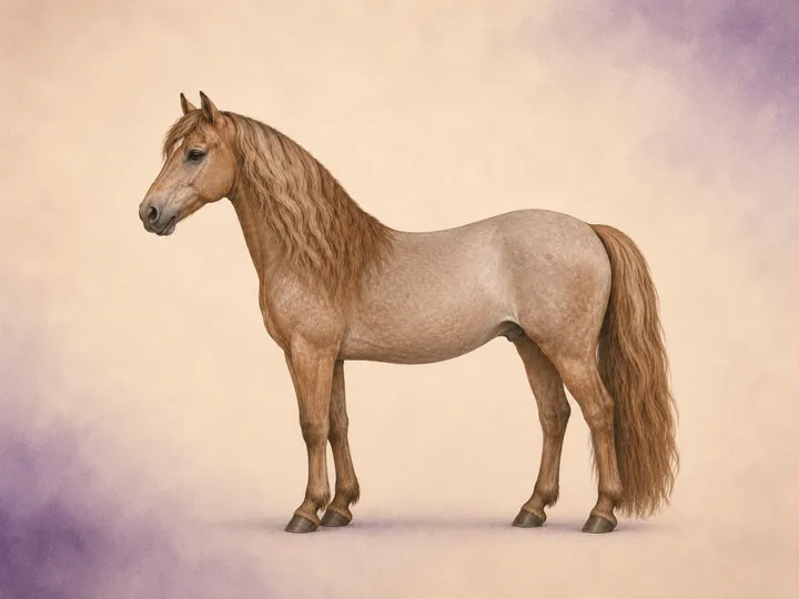 Korsning mellan Paso Fino och Arab