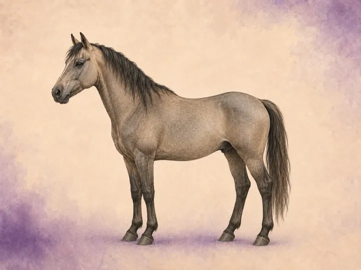 Korsning mellan Mustang och Arab