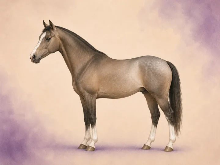 Krysning mellom Irish Sport Horse og Araber