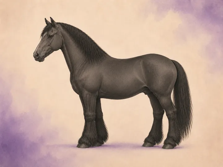 Korsning mellan Dales Pony och Arab