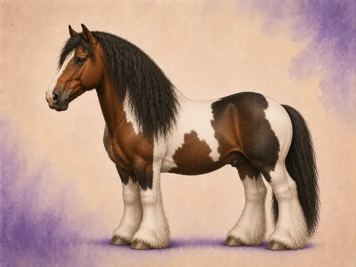 Korsning mellan Lusitano och Tinker