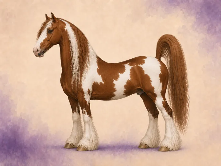 Krysning mellom American Saddlebred og Tinker