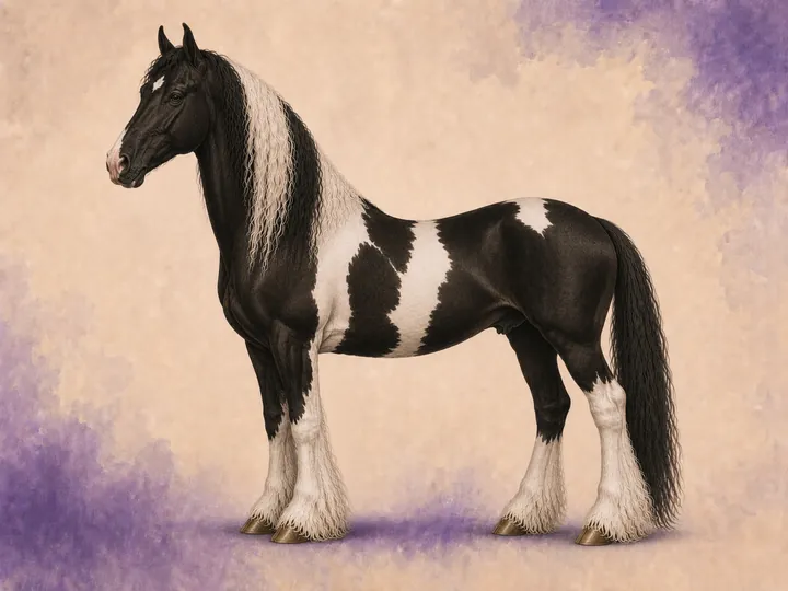 Korsning mellan Tennessee Walking Horse och Tinker