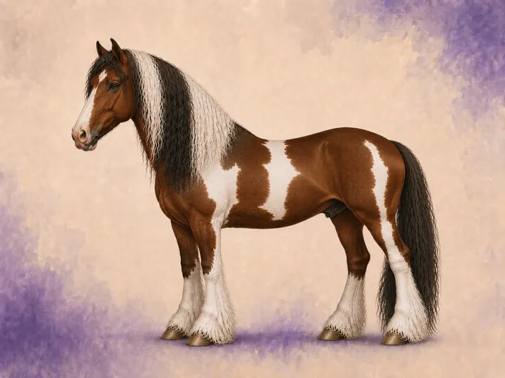 Krysning mellom Australian Stock Horse og Tinker
