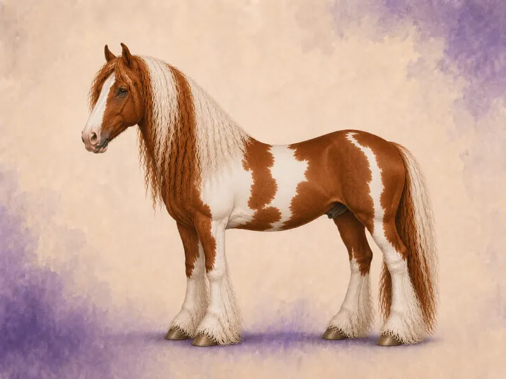 Korsning mellan Welsh Cob och Tinker