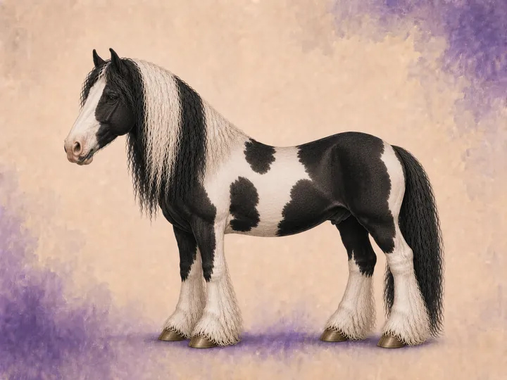 Korsning mellan Dales Pony och Tinker