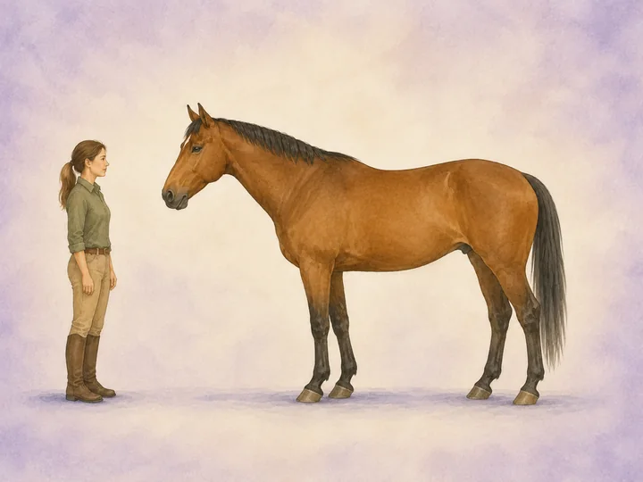 Personal space: A horse should respect your space and not come up against you uninvited.